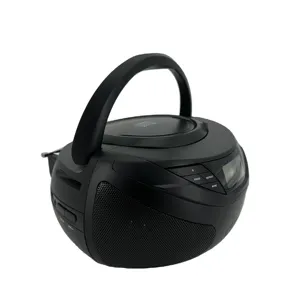 Portatile esterno Display LED lettore CD Boombox con suono Stereo