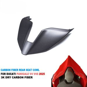 Capot de selle arrière en fibre de carbone finition brillante/mate, design léger/aérodynamique pour Ducati Panigale V4/V4S 2025, pré-percé - Product Image 2