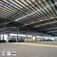 Nave Industrial Prefabricada de Acero, Almacén Prefabricado, Estructura de Acero de Bajo Costo