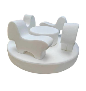 Área de juegos suave para niños, equipo de patio suave para interiores, carrusel - Product Image 3