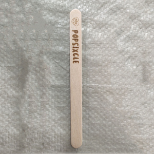 Biểu Tượng Tùy Chỉnh Ice Cream Sticks Gỗ Popsicle Ice Cream Stick Tự Nhiên Bằng Gỗ Phân Hủy Sinh Học Ice Cream Sticks - Product Image 3
