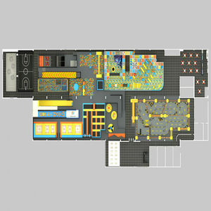Parc <span class=keywords><strong>de</strong></span> trampoline intérieur Amusement pour le plaisir et le divertissement Aire <span class=keywords><strong>de</strong></span> jeux intérieure pour enfants avec parcours <span class=keywords><strong>de</strong></span> corde haute - Product Image 2