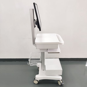 Carrito Portátil Multifuncional de Altura Fija de Aleación de Aluminio para Computadoras Portátiles y Computadoras Médicas Todo en Uno - Product Image 2