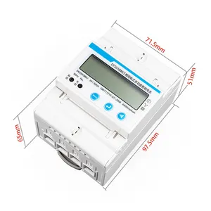 China Factory Promotion 100A 220V Lcd Display Smart Meter 3 Phase Digital Electricity Meter