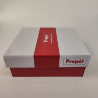 Emballage de boîte à chaussures en carton avec logo personnalisé pour les baskets, les chaussures de sport, les emballages de chaussures de vente au détail