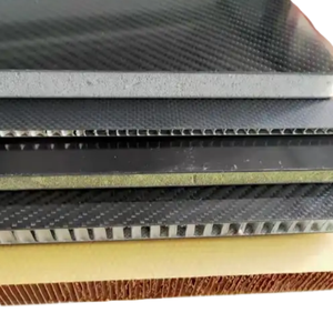 Papan lembar serat karbon Pvc fleksibel panel Sandwich dengan sisir madu Al lembar Pvc fleksibel - Product Image 6