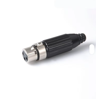 Nouveau câble XLR très vendu, connecteur XLR 3P mâle-femelle de haute qualité tout en métal pour instrument de musique