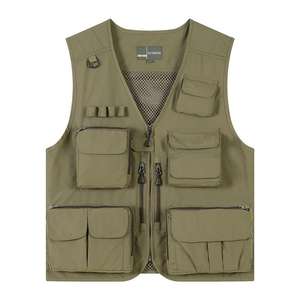 سترة أدوات مخصصة عالية الجودة مع شعار مطبوع وجيوب متعددة للمراسلين والمخرجين والتصوير والصيد - Product Image 4