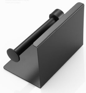 Portarrollos de papel higiénico de baño cromado de acero inoxidable montado en la pared sin Taladro - Product Image 5