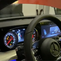 W213 instrumen cluster multimedia satelit LCD tachometer cocok untuk LED AMG dari sistem navigasi kendaraan e-class