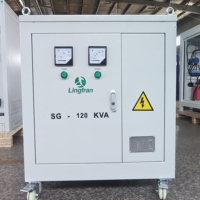 Transformateur 120KVA abaisseur à sec pour l'industrie