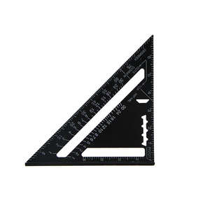 7in carré charpentiers mesure règle vitesse carré chevron carré Triangle Angle rapporteur règle outil avec métrique - Product Image 1