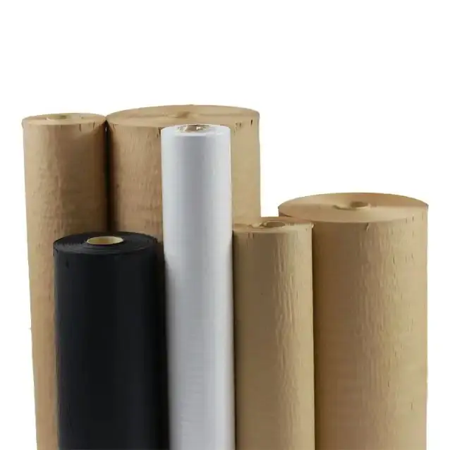 Factory wholesale Eco-friendly Packaging Black Honeycomb Paper Wrap Brown Kraft Paper Roll Honeycomb Wrapping Packing Paper