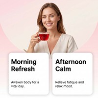 Thé Rafraîchissant et Revitalisant en Sachet, Idéal pour le Matin : Répare le Corps et l'Esprit – Moment de Détente – Meilleure Vente