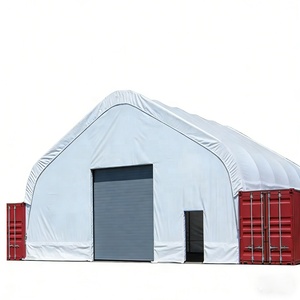 Carpa de Almacenamiento Exterior Impermeable Grande, Carpas de Almacenamiento con Doble Estructura, Refugio de Almacenamiento de PVC, Cobertizo de Almacenamiento Resistente - Product Image 2