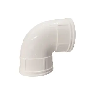 110mm 90 Degree PVC Elbow Drain Pipe fittings Elbow connector PVC Sewer Pipe Fittings