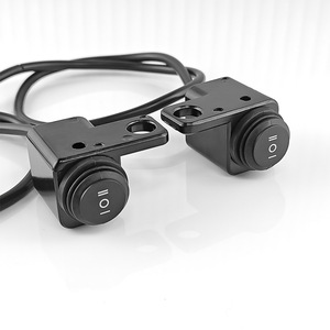 Interruptor de Faro para Motocicleta Qiangye, 3 Cables, Aluminio, Lado Izquierdo y Derecho, KG-048, para Modificación - Product Image 3