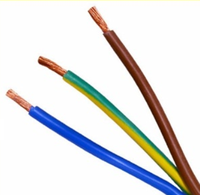 Fournisseur direct d'usine, fil électrique en cuivre PVC flexible pour câblage domestique, 1,5 mm, 2,5 mm, 6 mm, 20 mm, prix du câble électrique, câble de construction