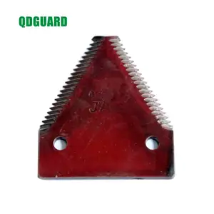 fine teeth serrated 45# steel knife section /knife segment for combine harvester