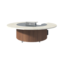 Table Teppanyaki Commerciale Personnalisable SHINEHO pour Restaurant, Grilles Teppanyaki Japonaises, Table Teppanyaki à Vendre