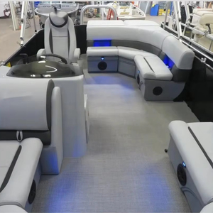 Sang trọng 17ft 2.3m chùm nhôm phao Thuyền tốc độ cao điện phía ngoài động cơ điện chèo thuyền điện thị trường đánh giá cao ngoài trời thuyền - Product Image 6