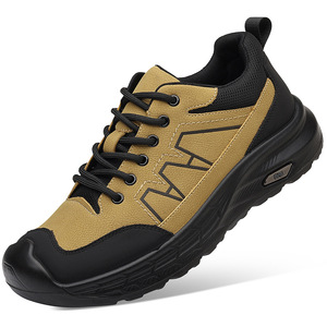 Zapatos de Senderismo para Hombre, Punta Redonda, Parte Superior de Malla, Suela de Goma, Entresuela EVA Anticolisión, para Todas las Estaciones, Uso en Viajes al Aire Libre - Product Image 5