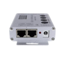 Controlador de píxeles LED programable 5V 12V 24V HC008 4 teclas RGB Controlador LED RF control remoto 2048 píxeles ucs1903 ws2811
