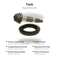 Kit d'engrenages HF (coupelle et pignon) pour différentiel de Tank 300, verrouillage pneumatique, rapport 4.56, essieux avant et arrière, 4x4 tout-terrain, mise à niveau 4WD