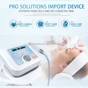 Dcool electroporation mesoterapia máquina portátil quente e frio martelo facial máquina iontoforese