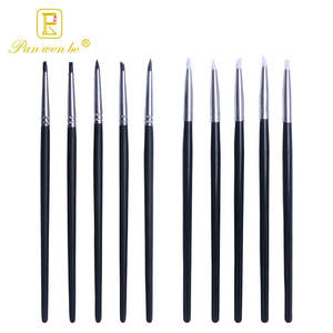 Panwenbo 2023 Hochwertiges schwarzes Silikon-Kunststoff-/Aluminiumrohr 5-teiliges DIY-Kunst- und Töpferwerkzeug für Kinder, Zeichenwerkzeug, Kunstbedarf - Product Image 2