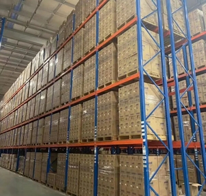 Estanterías Apilables de Alta Resistencia Directas de Fábrica, Estanterías Selectivas con Recubrimiento en Polvo para Sistemas de Almacenamiento en Almacenes - Product Image 2