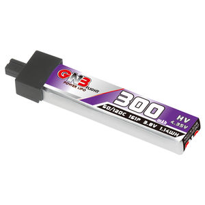 GAONENG GNB 1S 300mAh 3.8V 60C Tête plastique A30 HV RC LiPo Batterie Inductrix FPV BNF BLADE Horizon <span class=keywords><strong>eflite</strong></span> Upgraded from 300MAH - Product Image 1