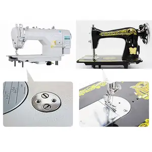 Dispositivo de dobladillo para máquina de coser, doble pliegue, encuadernación al sesgo, ribete en ángulo recto, tubo de tracción de cuatro pliegues para el hogar industrial