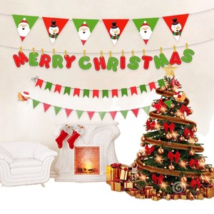 Custom Paper Birthday Party <b>Banners</b> Triangle Shape Diy Decorations For Celebrations - Product Image 4