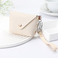 Porte-monnaie mignon en gros pour femme, porte-clés créatif en forme de macaron, sac à monnaie, porte-clés pour femme