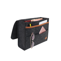 YY Home Organizer Filz Hängende Aufbewahrung tasche für Nachttisch Sofa Buch Brille Kleinigkeiten für die Aufbewahrung im Badezimmer