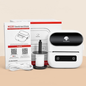 Mini imprimante d'étiquettes de codes à barres Qr Mini imprimante d'étiquettes <span class=keywords><strong>Phomemo</strong></span> <span class=keywords><strong>M220</strong></span> Imprimante d'étiquettes thermique sans fil mise à niveau Imprimante d'étiquettes thermiques - Product Image 6