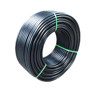 Hot sell 4 inch black plastic Pe Pipe Line Pvc Piping Pe Water Pipe Farm Irrigation Tube