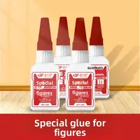Colle transparente ultra résistante pour modèles Gundam, poupées Barbie et jouets