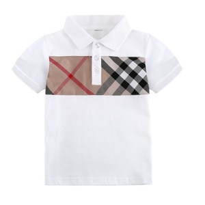 <span class=keywords><strong>Camiseta</strong></span> Polo de Manga Corta para Niños, Uniforme Escolar de Verano, 100% Algodón, para Niños de 3 a 8 Años - Product Image 1