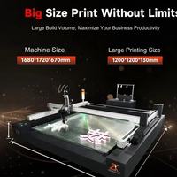 Nouvelle Arrivée Z3-S80 800 1200mm Offre Spéciale Grande Taille Machine d'Impression 3D pour Signalétique Extérieure Fabrication de Lettres 3D pour Panneaux