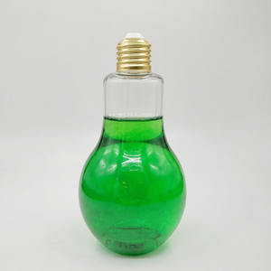 Bouteille de boisson en plastique PET de qualité alimentaire en forme d'ampoule 360ml 400ml 500ml avec bouchon à vis pour soda et champagne - Product Image 6