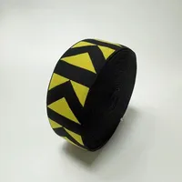 Bande élastique personnalisée en nylon jacquard à motif rayé avec logo tissé pour la taille des sous-vêtements