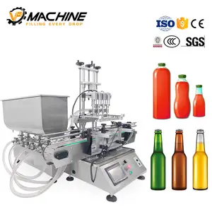 Fully Automatic Small Type Desktop Filling Machine Cosmetics Equipment Filling Machine Bottle Liquid Filling Machines Small