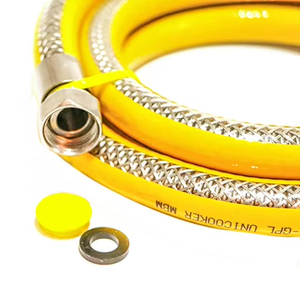 Manguera de <span class=keywords><strong>gas</strong></span> trenzada de acero inoxidable EN14800 de alta calidad de Venta caliente de fábrica con cubierta de Pvc - Product Image 1