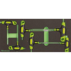 Juego de llaves hexagonales con mango en T Fasano de 2, 2.5, 3, 4, 5 y 6 mm para herramientas de reparación automotriz - Product Image 1