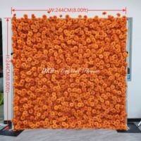 Décor mural floral artificiel moderne et romantique avec herbes séchées pour événements de mariage et photomaton intérieur