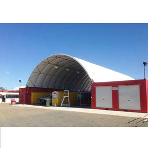 Abri de conteneur robuste de haute qualité avec couverture en PVC pour entrepôt de machines et auvent de stockage - Product Image 2