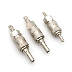GORAGUCHI 10PCS 3/8" NPT Female Air Plugs - High Flow Pneumatic Fittings, 300 PSI, Iron Nickel Plated
