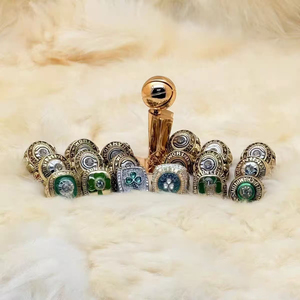 Boston Celtics N <span class=keywords><strong>B</strong></span> A 18 Vô Địch Nhẫn Set Thích Hợp Cho Kỷ Niệm Quà Tặng Của Nam Giới Đồ Trang Sức Của Nam Giới Nhẫn - Product Image 1